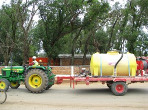 John Deer Those tractors get around