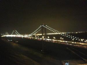 Bay Bridget Ready to Light up